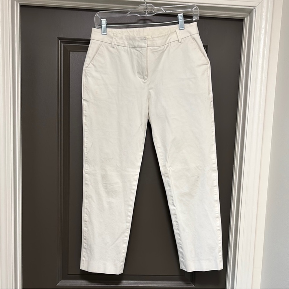 Ming Wang Cream Women's Pants